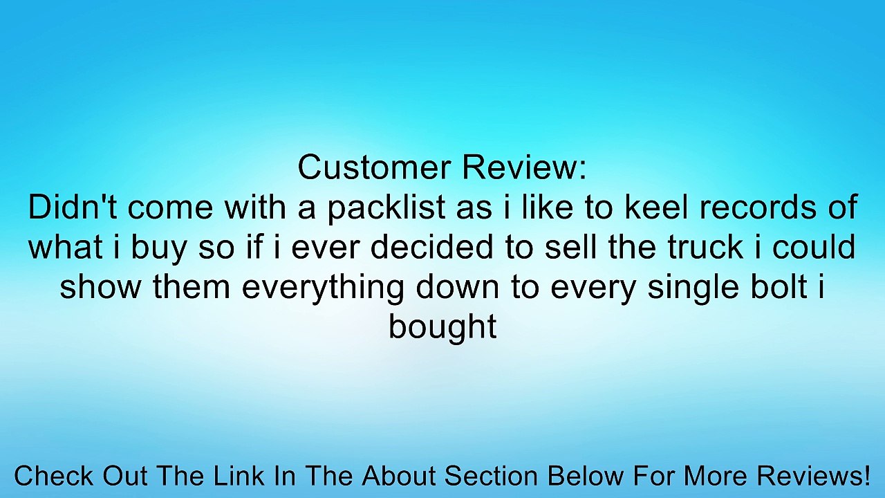 1988-1998 Chevy/GMC C1500 P/U Tahoe, Subur. Door Handle Filler Plates Review