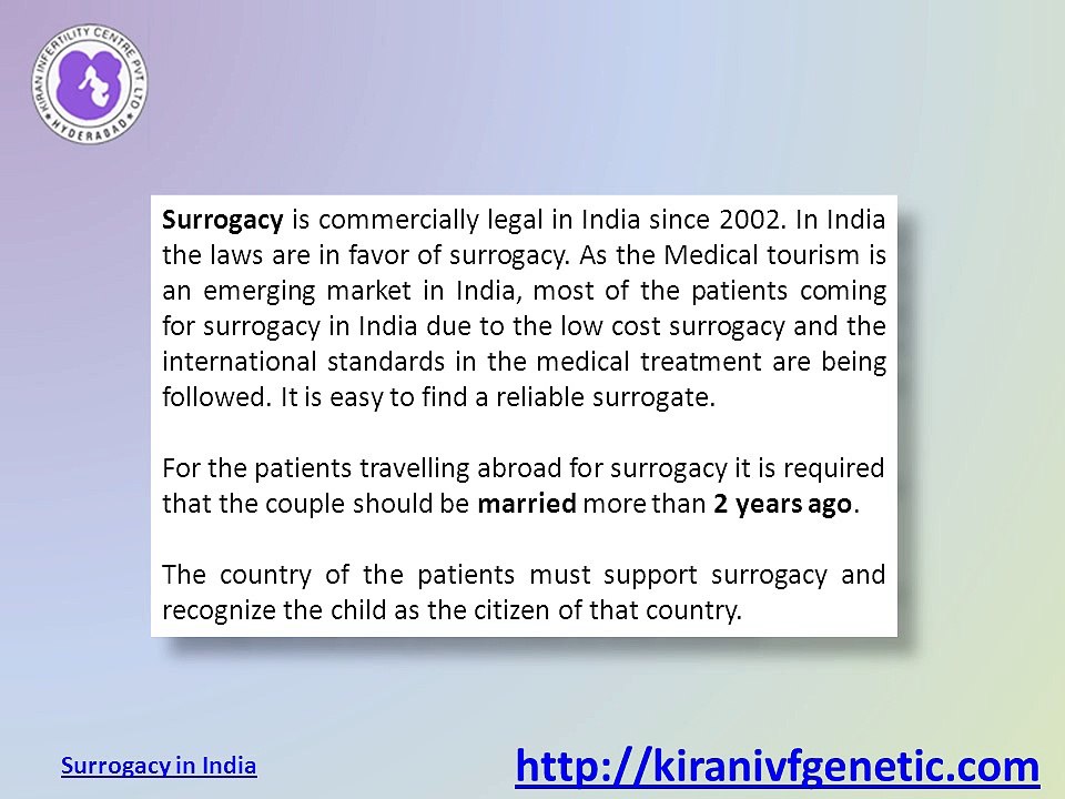 Surrogacy Laws in India | Surrogacy in India