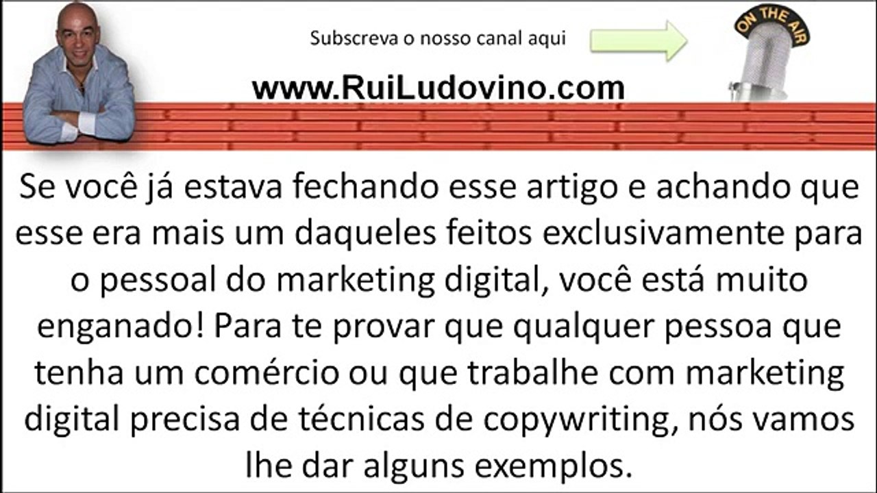 O Que é Copywriting