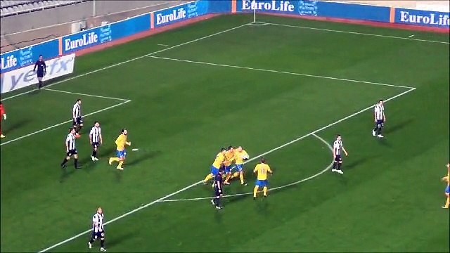 ΑΠΟΕΛ-ΑΕΚ-πανηγύρια γκολ ΑΠΟΕΛ 1-1