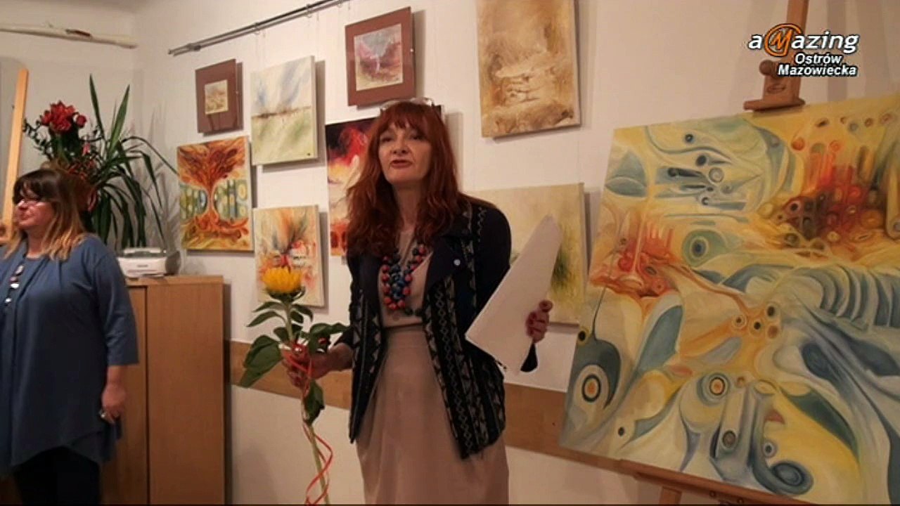Wystawa malarska Urszuli Sobotki Ostrów Mazowiecka 2014