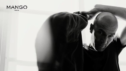 Zinédine Zidane prend la pose pour Mango