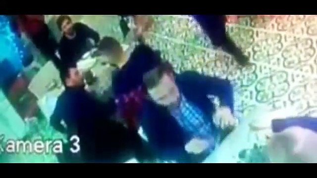 Caner Erkin'in bayılma anı kamerada