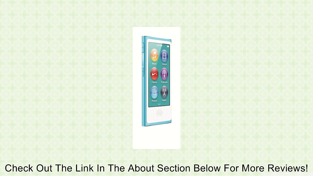 Apple iPod Nano 16GB (7th Generation, Blue) MD477LL/A Review