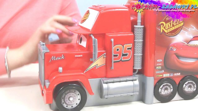 Mack Truck Transporter / Ciężarówka Maniek - Nakręć i Jedź - Cars / Auta 2 - Mattel - CCH59