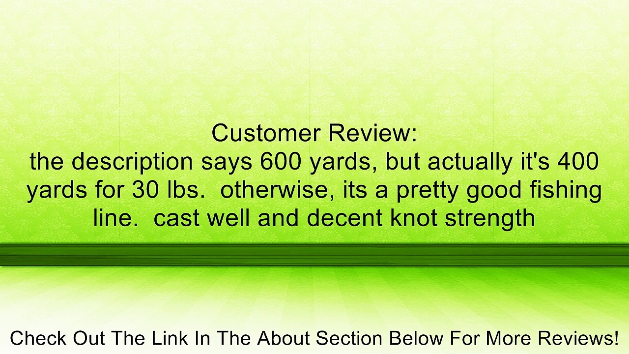 P-Line Floroclear Clear Fishing Line 400-600 YD Spool Review