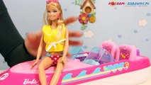 Barbie Glam Boat With Canopy and Doll / Barbie Motorówka z Lalką - Mattel - BCG79 - Recenzja