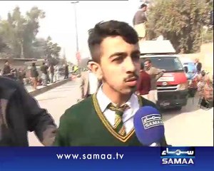 Students share horrific scenes