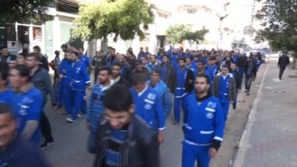 Gazze'de Temizlik İşçilerinin Grevi