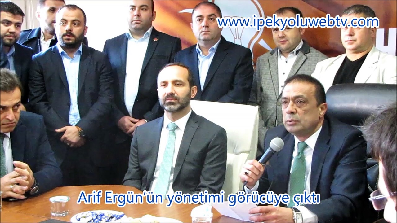 Arif Ergün’ün yönetimi görücüye çıktı