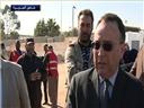 وزير خارجية ليبيا يتفقد معبر راس جدير