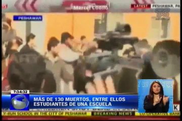 Talibanes matan a niños de una escuela de Pakistán