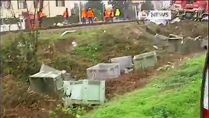 TRENO TRAVOLGE CAMION