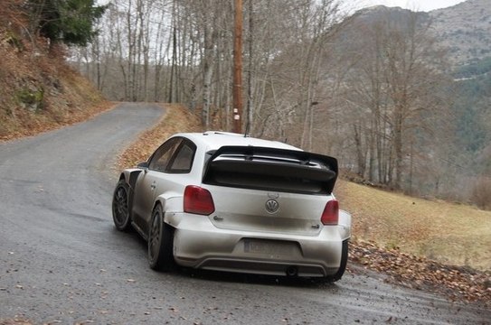 Rallye Monte Carlo 2015 Essais VW Polo WRC