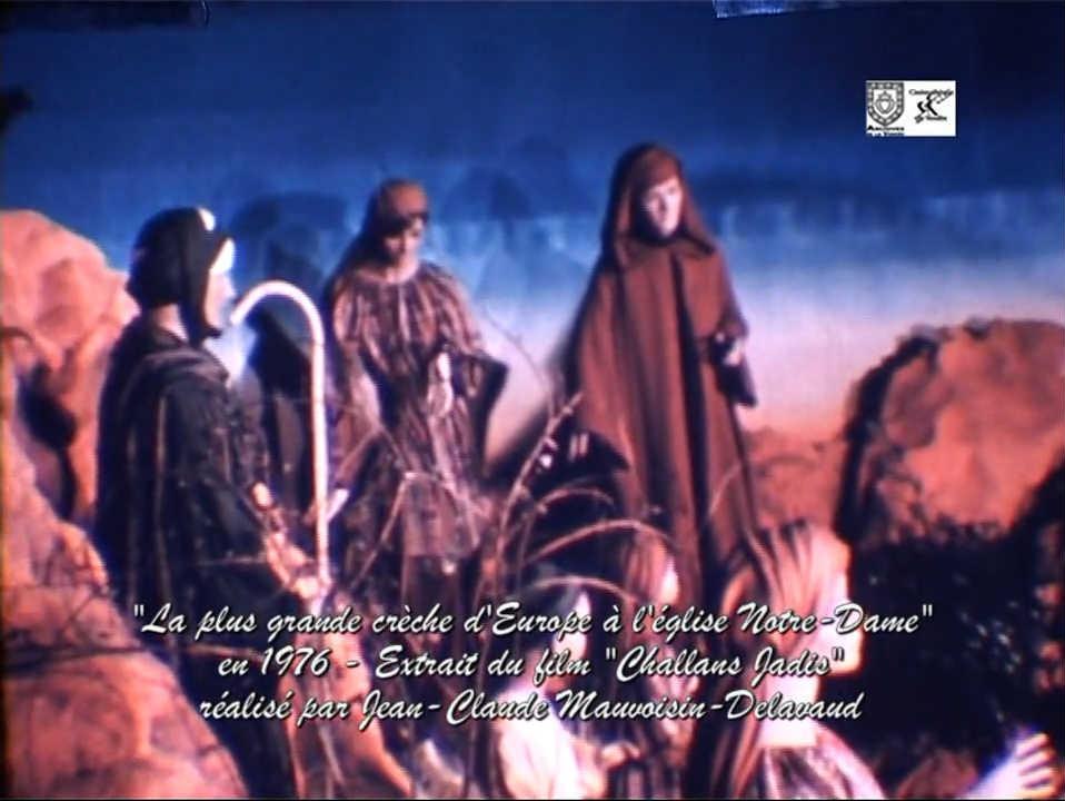 La plus grande crèche d'Europe à Challans en 1976