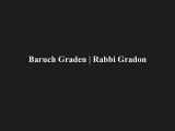 Rabbi Baruch Gradon | Los Angeles