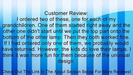 Twister Action Tornado Lava® Lamp Review