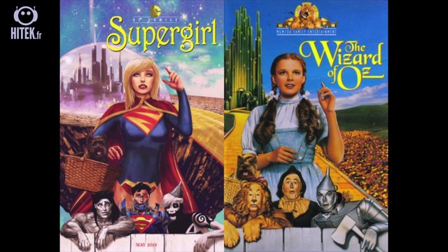 Les super-héros DC Comics s'invitent sur des affiches de films cultes