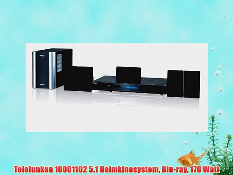 Telefunken 10001102 51 Heimkinosystem Bluray 170 Watt