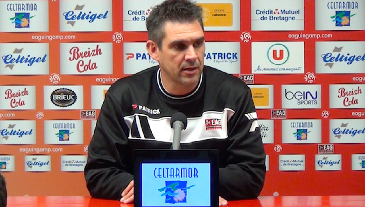 CDL (8e) / ARLES-EAG: la conférence de presse d'avant match de Jocelyn Gourvennec