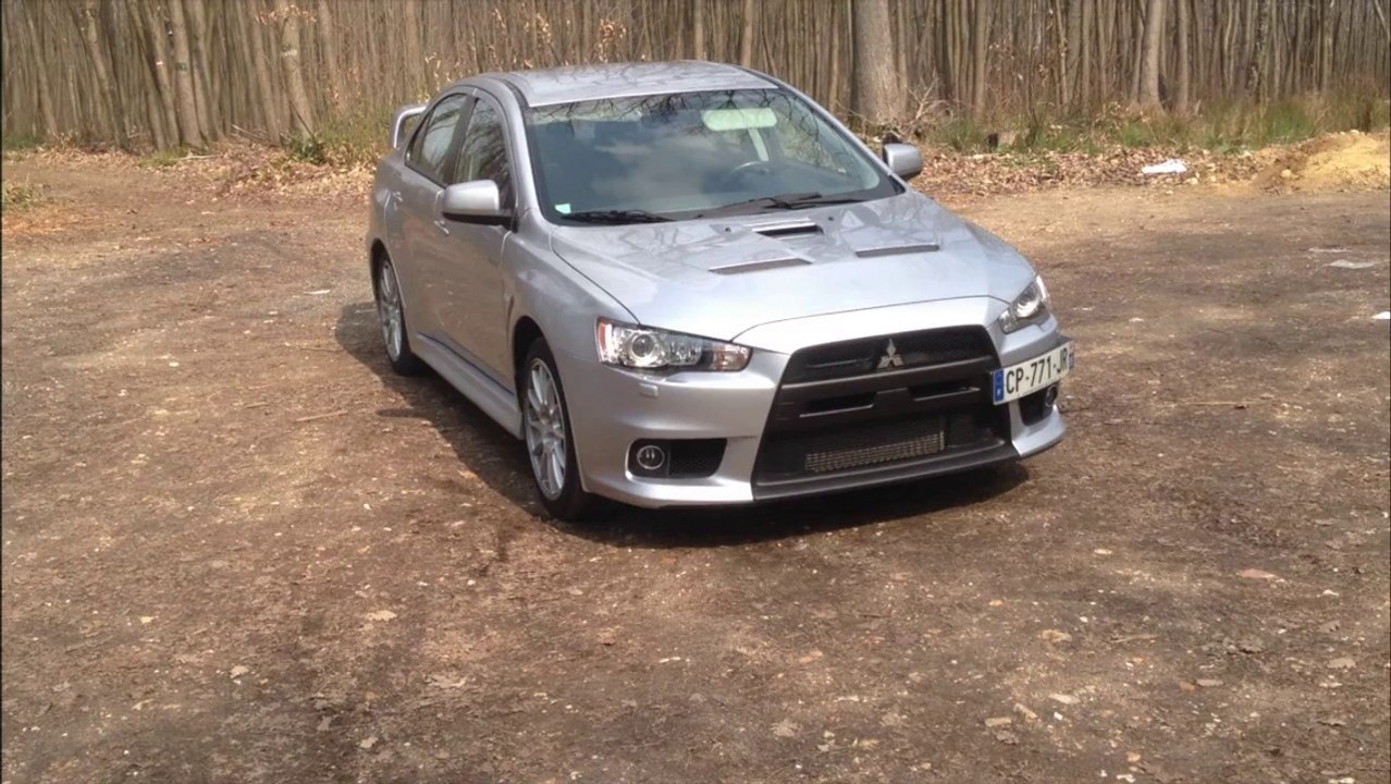 Essai Mitsubishi Lancer Evolution X