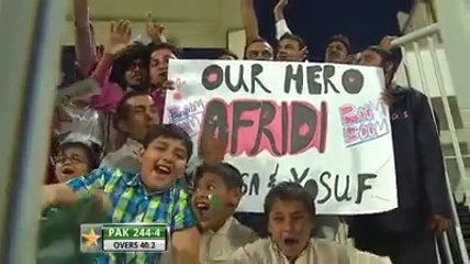 Shahid Afridi 2nd fastest fifty at Sharjah