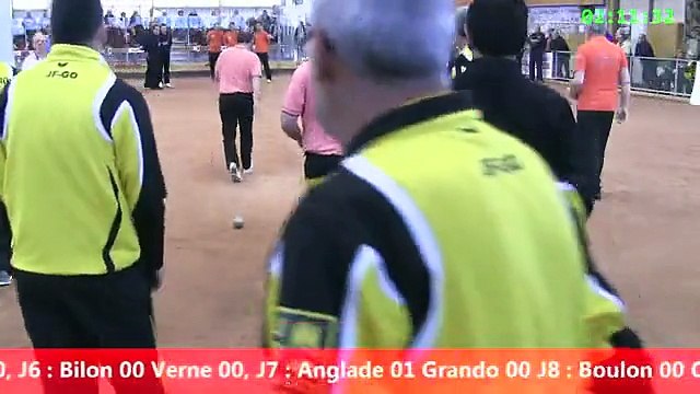 Premières parties de poule, Super 16, Sport Boules, Rumilly 2014