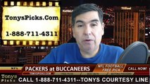 Tampa Bay Buccaneers vs. Green Bay Packers Free Pick Prediction NFL Pro Football Odds Preview 12-21-2014