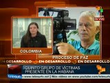 Quinta delegación de víctimas participa en los Diálogos de Paz