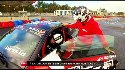 Journée de Rêve : du drift en Ford Mustang (Emission Turbo du 14/12/2014)