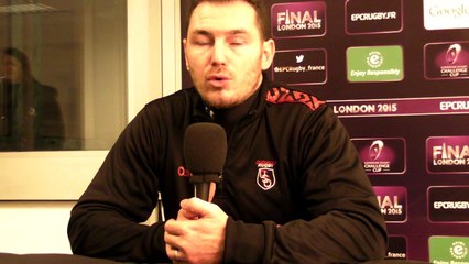 Rugby - Fred Charrier avant Brive - Oyonnax en Top 14