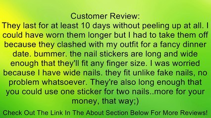 Kiss Nail Dress Strips Bustier, Bustier, 1 set Review