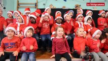 Saint-Brieuc. Ecole Jacques Brel : un noël en chansons