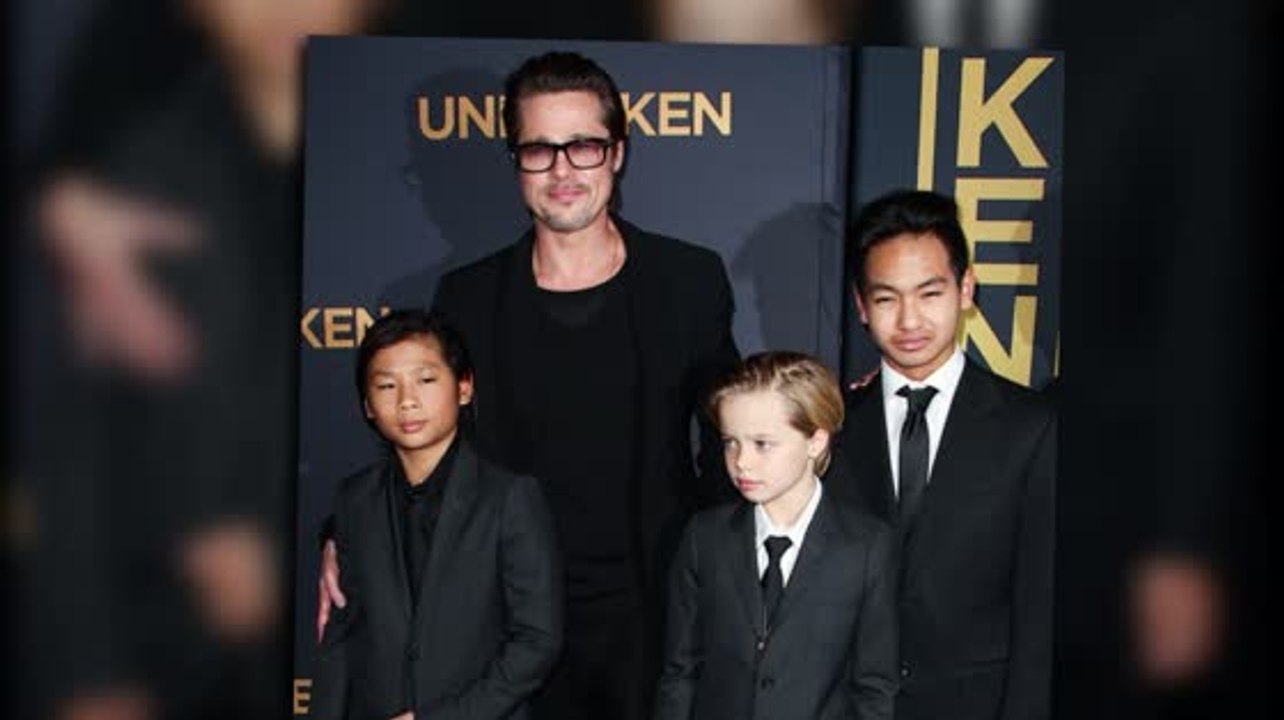 Brad Pitt vertritt seine kranke Frau Angelina Jolie