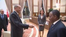 Erdoğan, Fildişi Sahili Dışişleri Bakanı Diby'yi Kabul Etti
