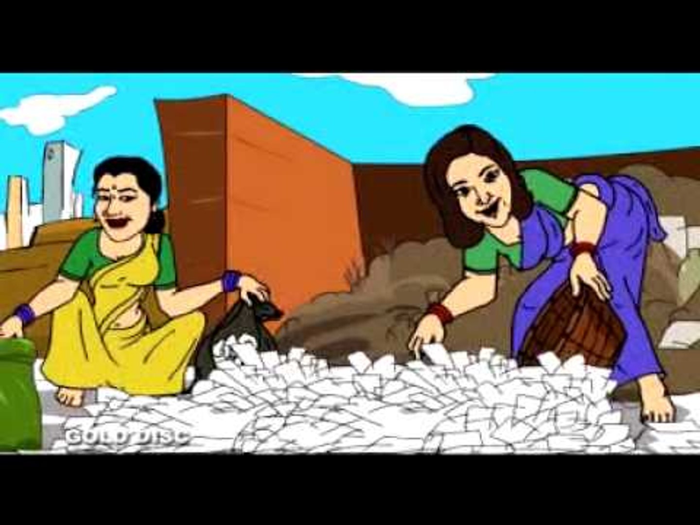 ⁣Bengali Modern Songs | Gota Bombay Paalte Geche | Cartoon Songs