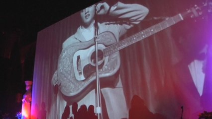 Priscilla Presley opens display of Elvis memorabilia in London