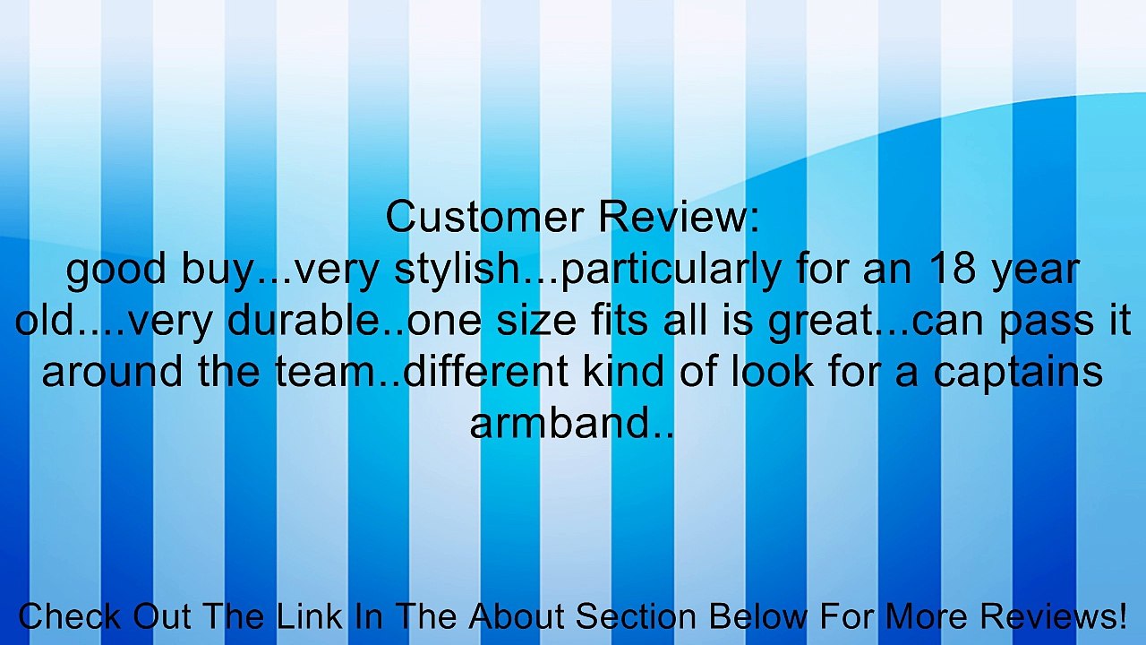 adidas Captain'S Armband Iii, Black Review