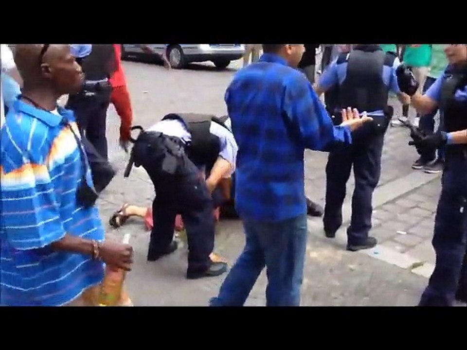 Almanyada polis siddeti - Polizeigewalt in Deutschland - TEMS NEWS - CT