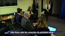 La levée des sanctions dépend des choix de Poutine (Kerry)