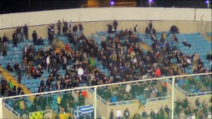 ΑΠΟΕΛ-ΑΕΚ-ΑΕΚ fans μετά το 2-4