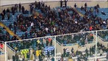 ΑΠΟΕΛ-ΑΕΚ-ΑΕΚ fans μετά το 2-4 κάλαντα