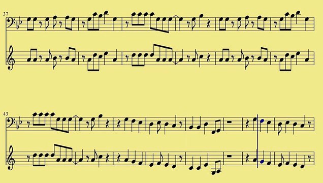 [ Baritone BC,TC ] Applause - Download Sheet Music - Lady Gaga