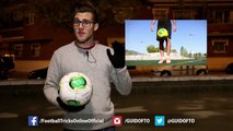Toe Bounce -  Football freestyle skills & trucos de Futbol sala e Indoor Soccer tricks