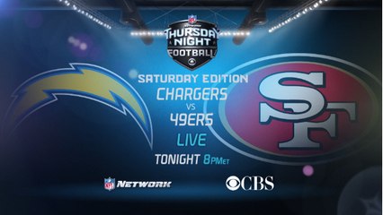Chargers 49ers TNF tonight