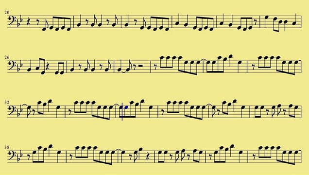 [ Cello ] Applause -  Download Sheet Music - Lady Gaga