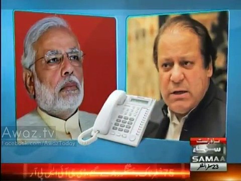 Narendra Modi telephone Nawaz Sharif , expresses sorrow over Peshawar attack