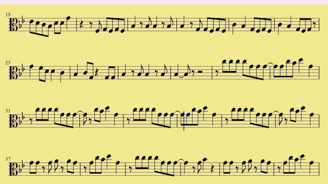 [ Viola ] Applause - Download Sheet Music - Lady Gaga