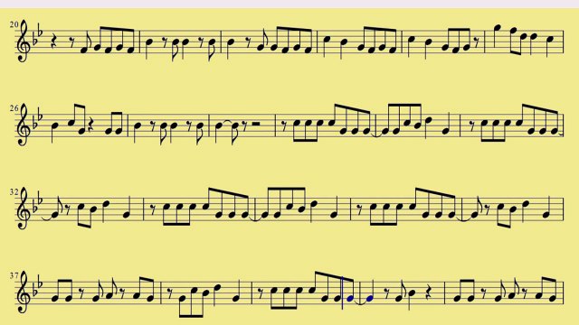 [ Violin ] Applause - Download Sheet Music - Lady Gaga