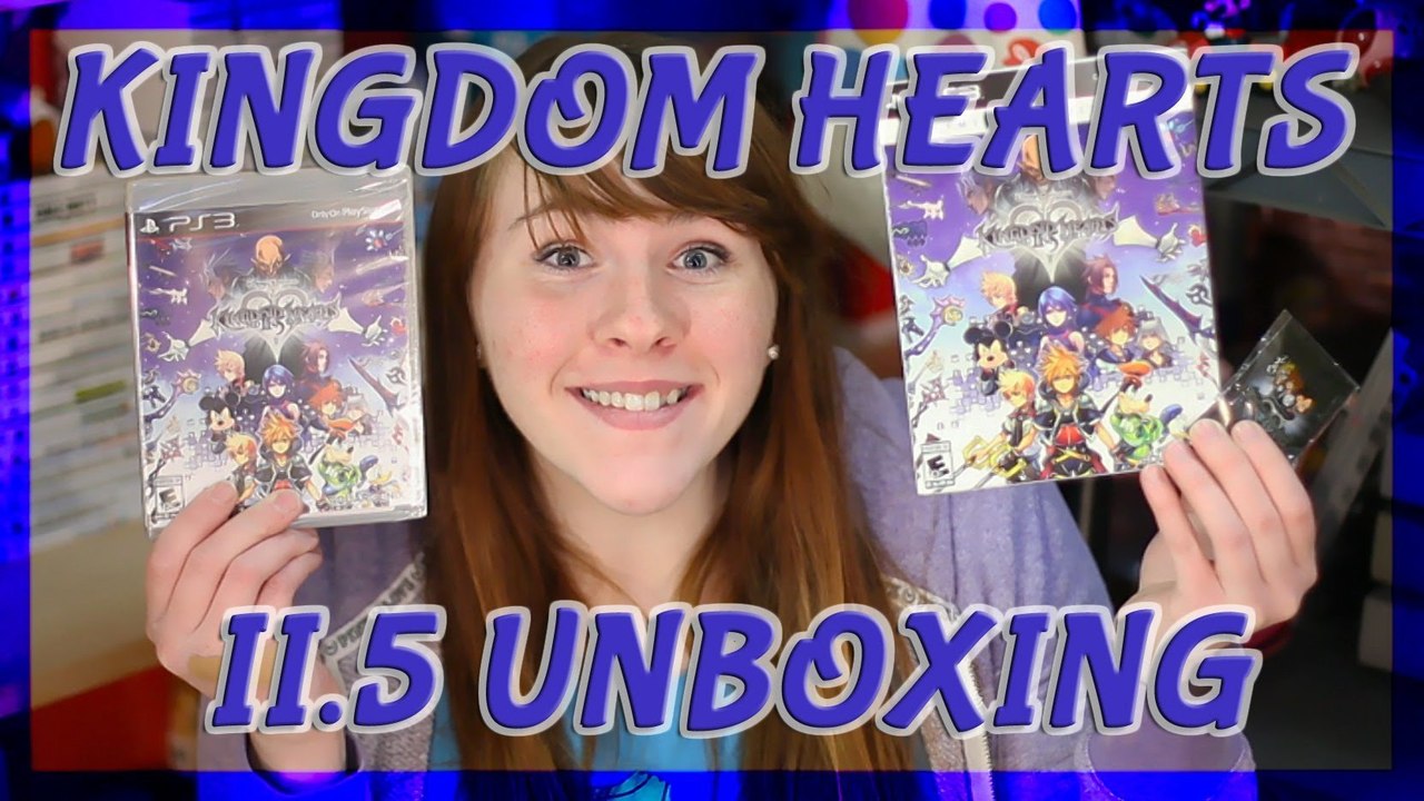 KINGDOM HEARTS II.5 LIMITED EDITION UNBOXING